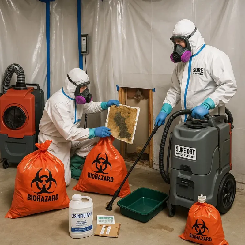 Contaminated Water Handling Protocols process in Twinsburg, OH